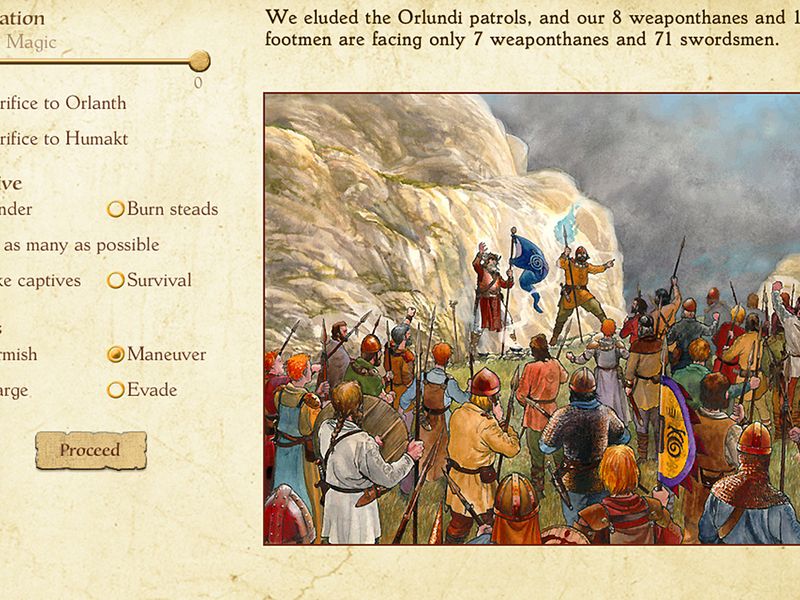 King of Dragon Pass — скриншот 3