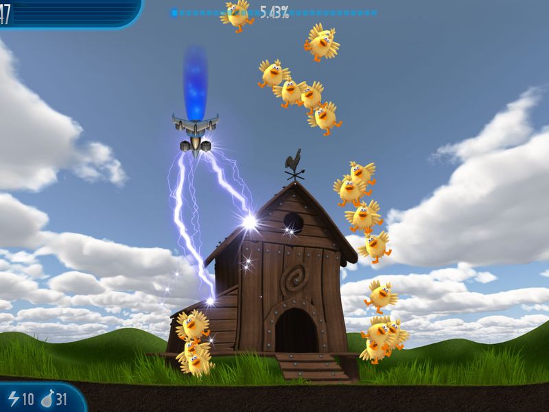 Chicken Invaders 5 — скриншот 2