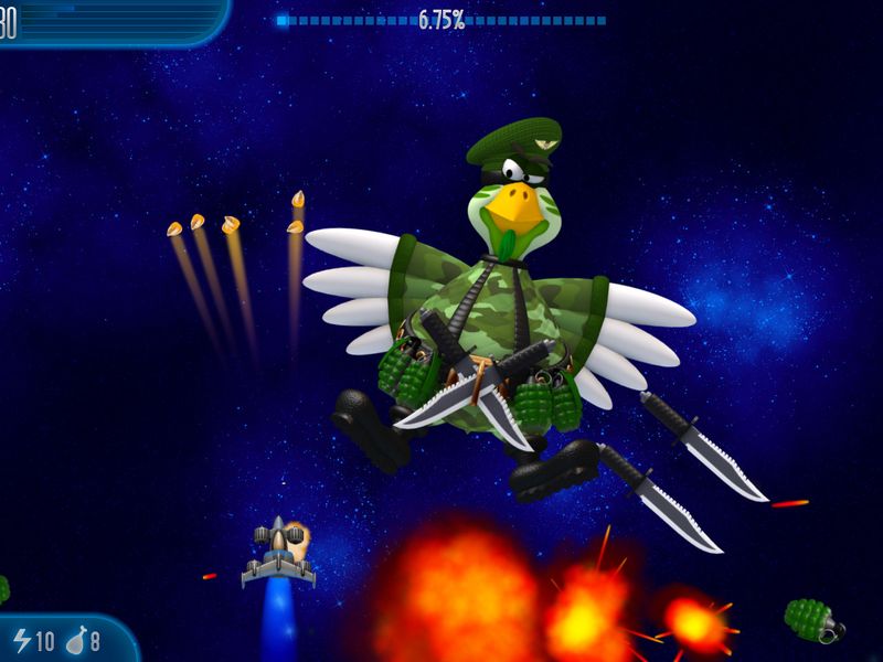 Chicken Invaders 5 — скриншот 1