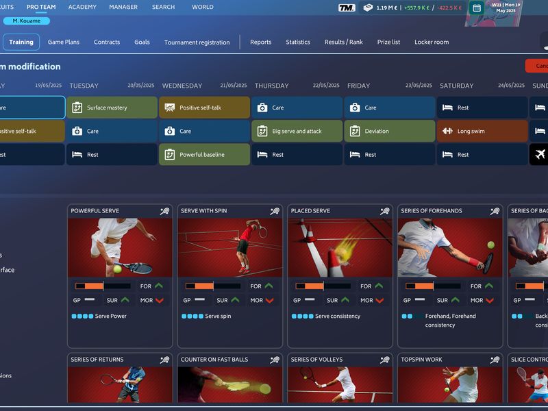 Tennis Manager 25 — скриншот 5