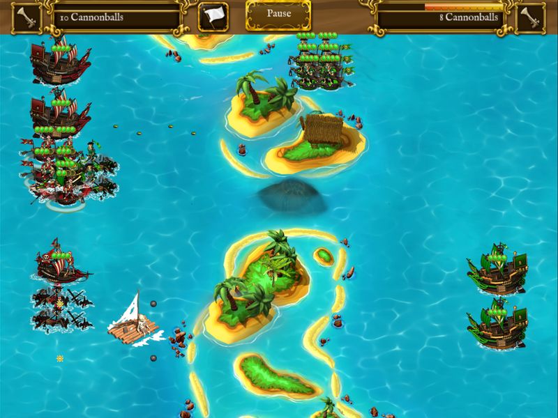 Pirates vs Corsairs Davy Jones's Gold — скриншот 1