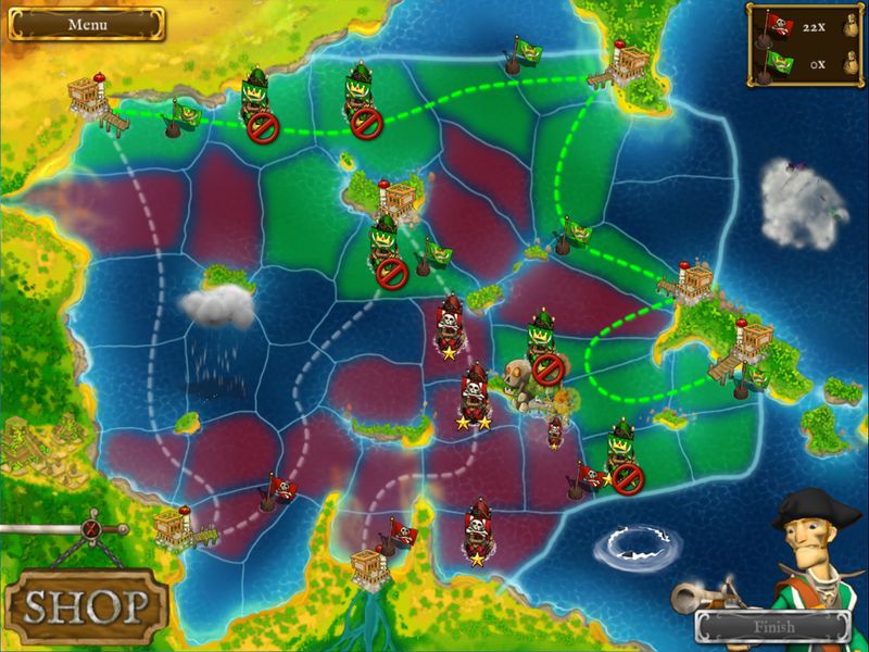 Pirates vs Corsairs Davy Jones's Gold — скриншот 2
