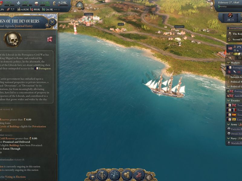 Victoria 3 Iberian Twilight — скриншот 5