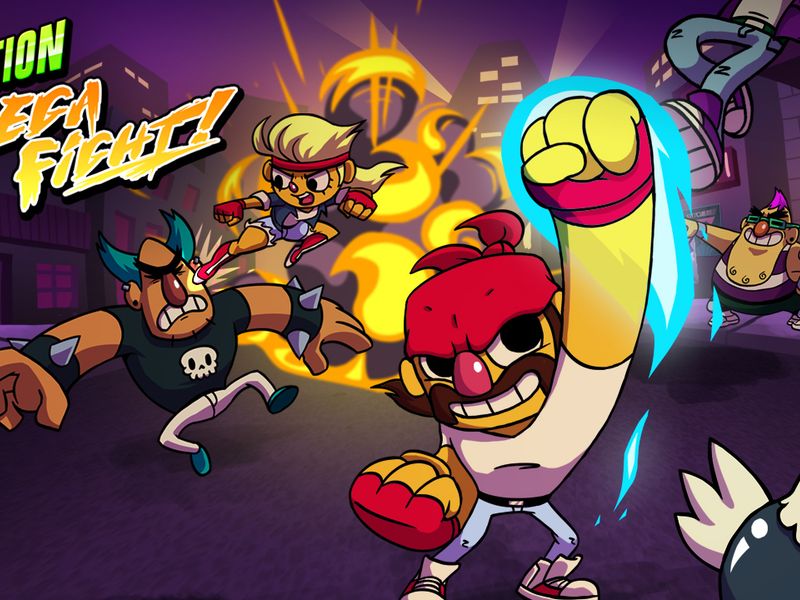 Big Action Mega Fight! — скриншот 1