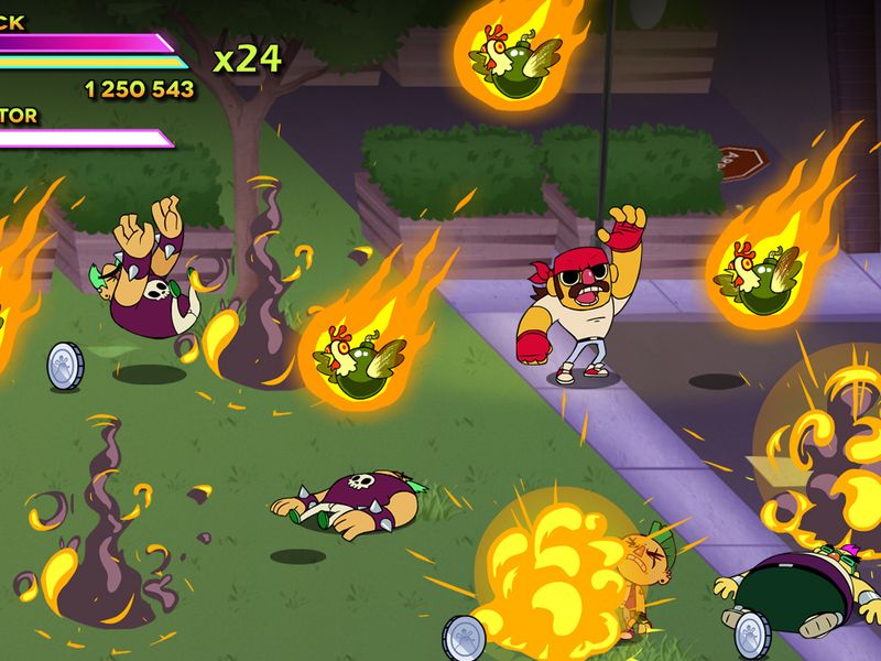 Big Action Mega Fight! — скриншот 2