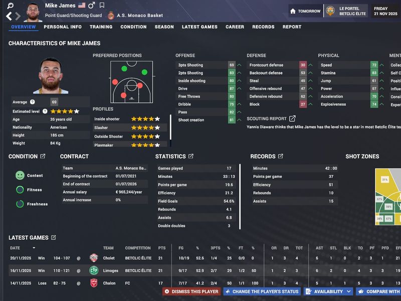 Pro Basketball Manager 2026 — screenshot 1