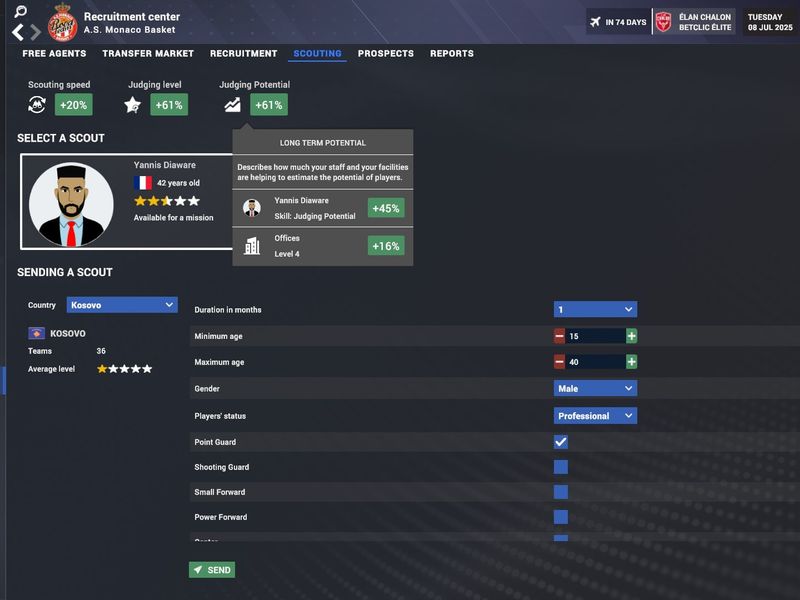 Pro Basketball Manager 2026 — screenshot 8