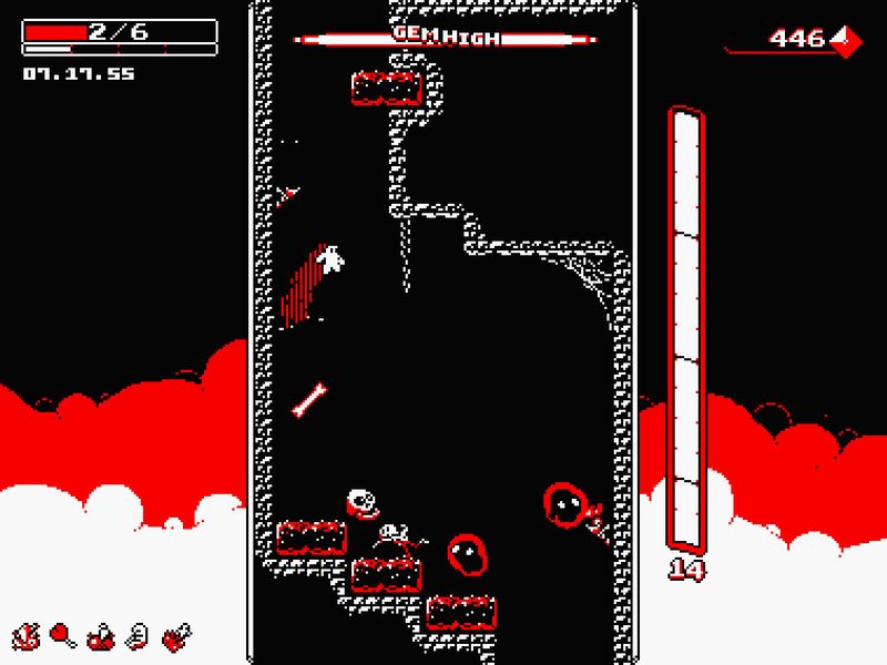 Downwell — скриншот 1