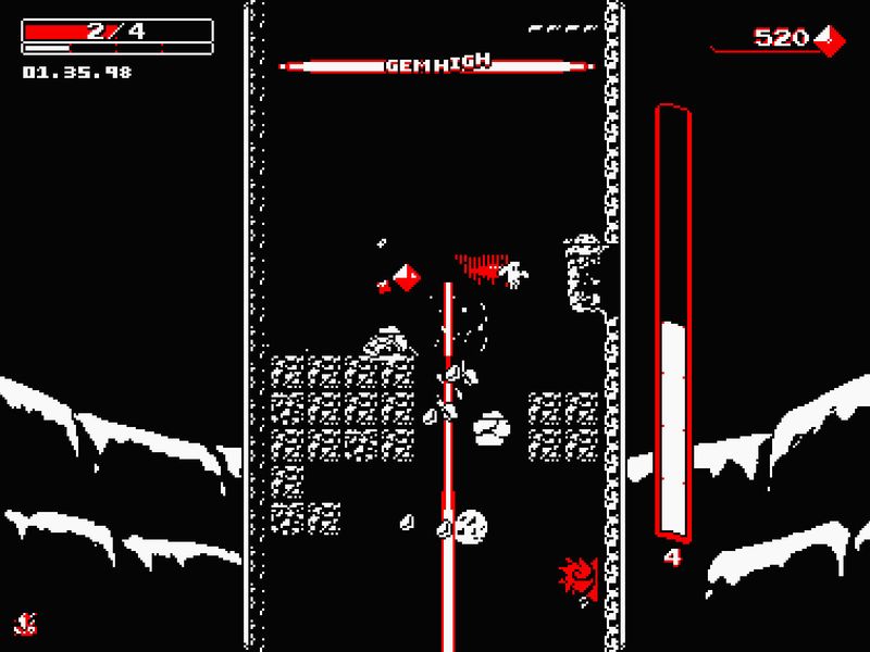 Downwell — скриншот 2