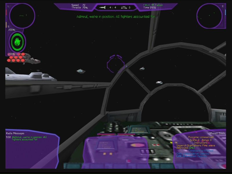 STAR WARS X Wing Alliance — скриншот 4