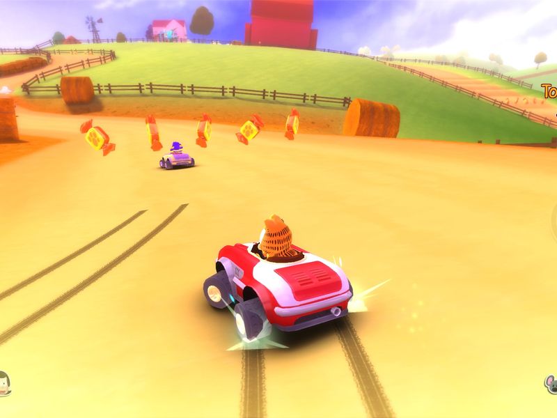 Garfield Kart — скриншот 3