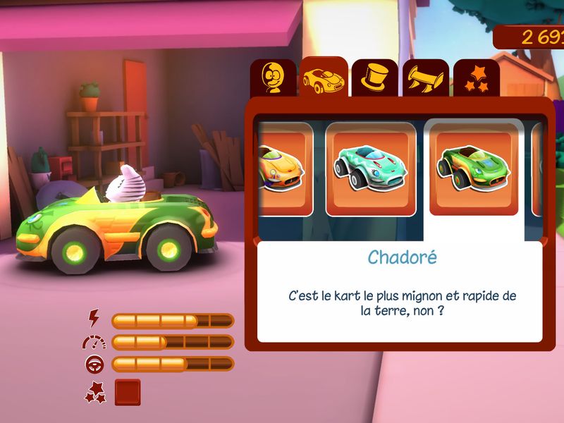 Garfield Kart — скриншот 2
