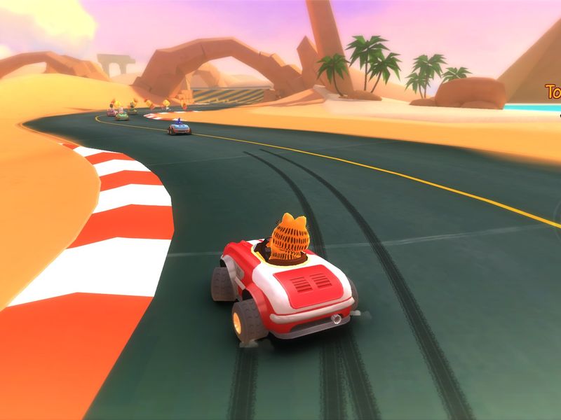 Garfield Kart — скриншот 4