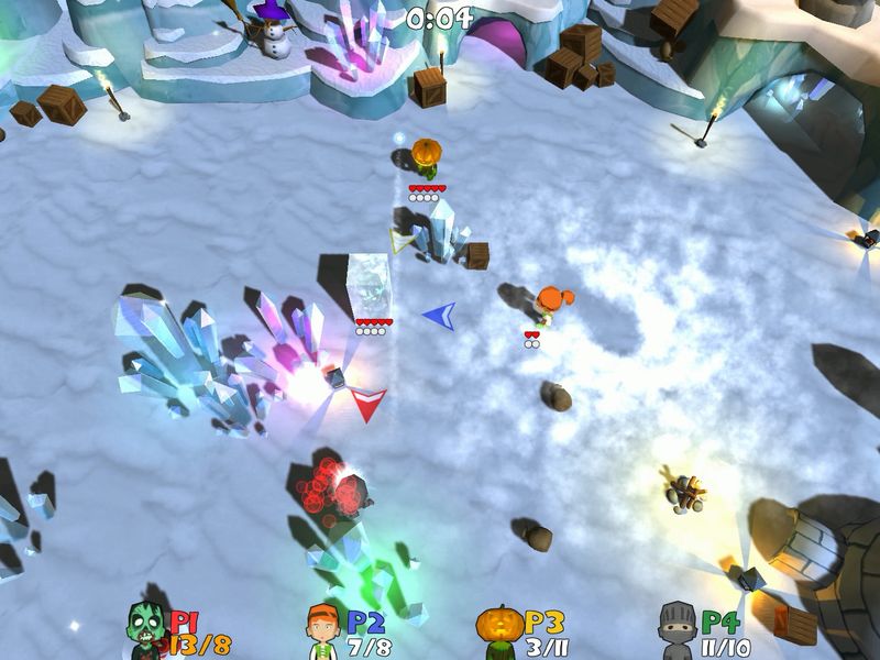 Super Snow Fight — скриншот 4