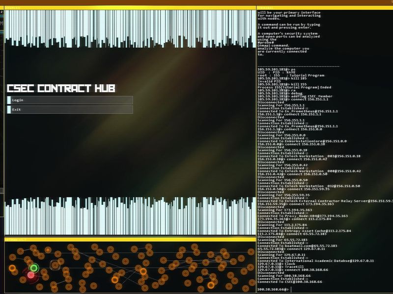 Скриншот 5 — Hacknet