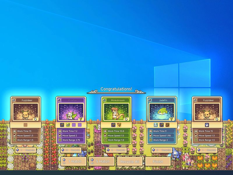 Your Big, Cute Monster Farm — скриншот 3