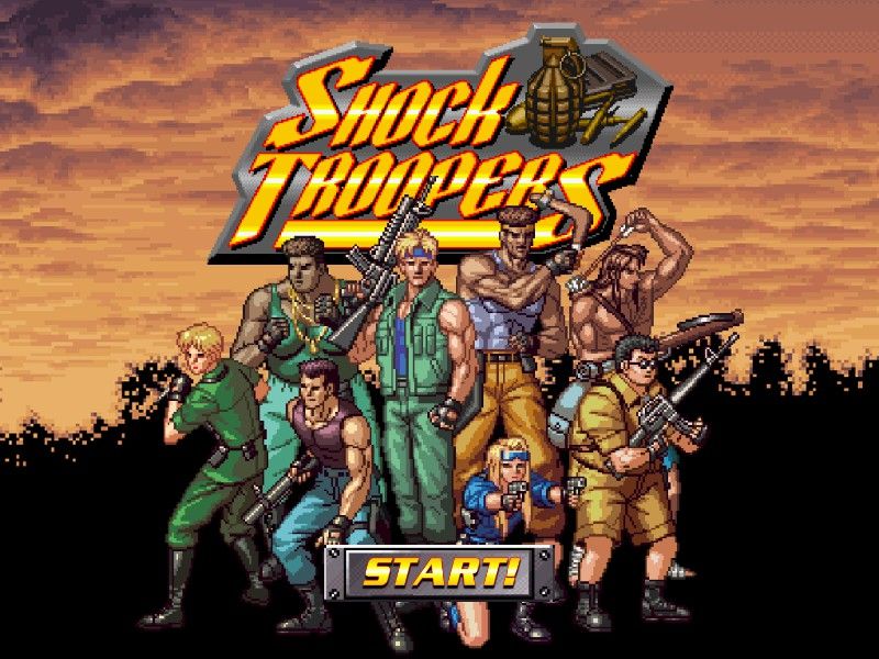 SHOCK TROOPERS — скриншот 1