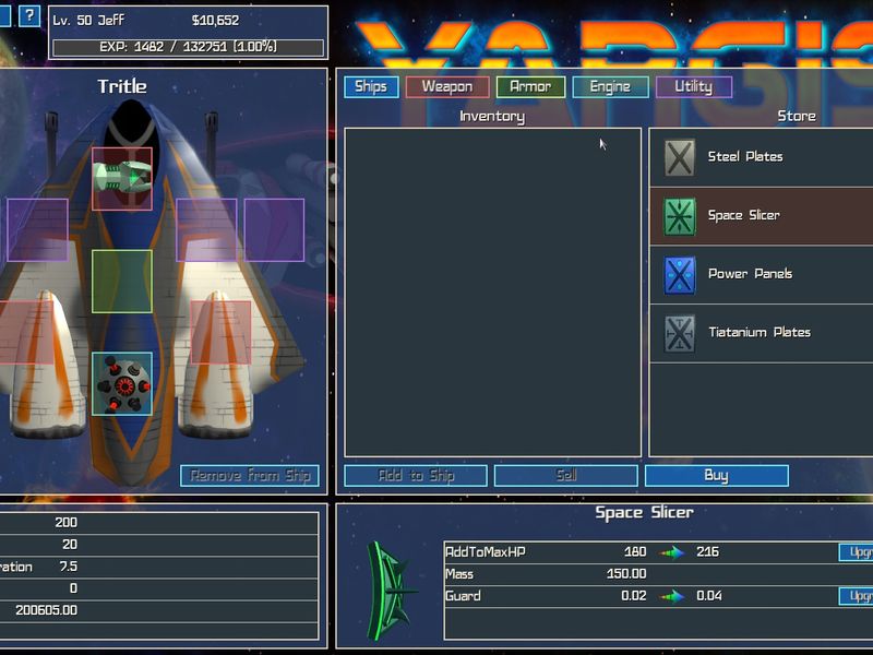 Yargis Space Melee — скриншот 3