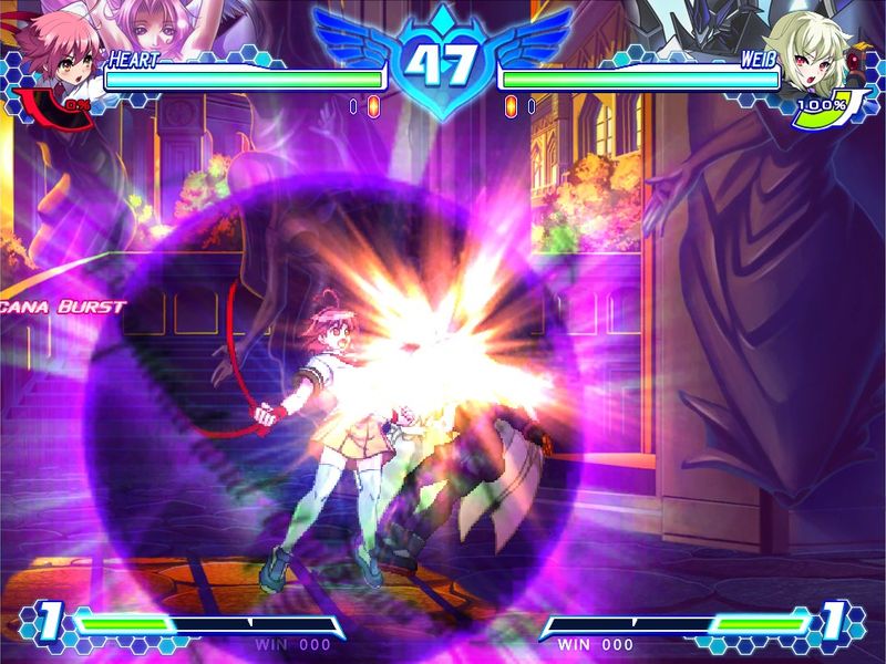Скриншот 1 — Arcana Heart 3 LOVE MAX!!!!!