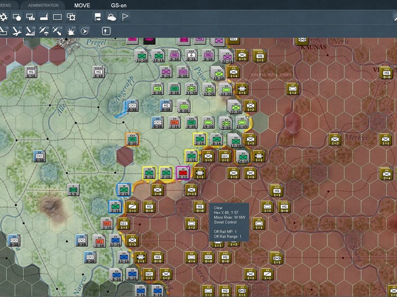 Gary Grigsby's War in the East — скриншот 5