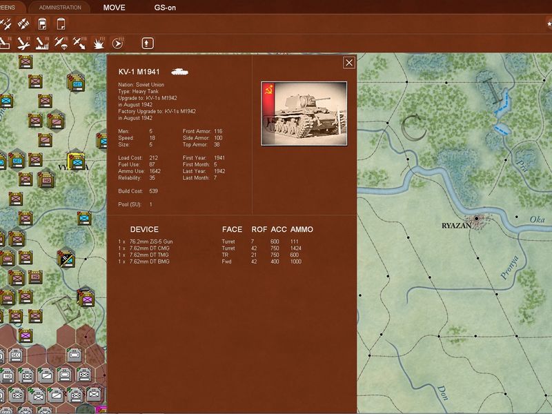 Gary Grigsby's War in the East — скриншот 4