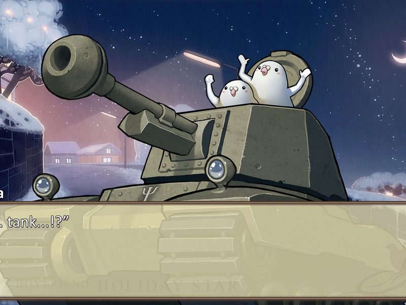 Hatoful Boyfriend Holiday Star — скриншот 1