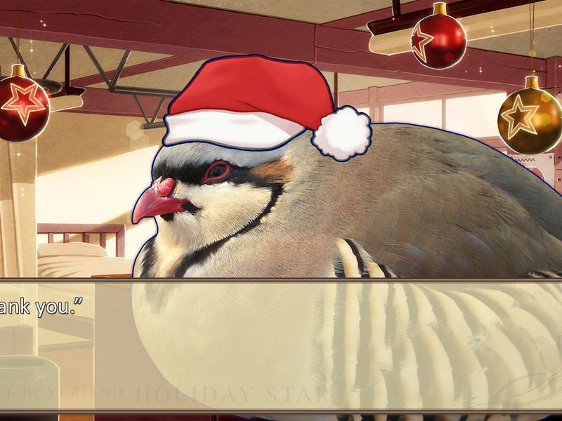 Hatoful Boyfriend Holiday Star — скриншот 3