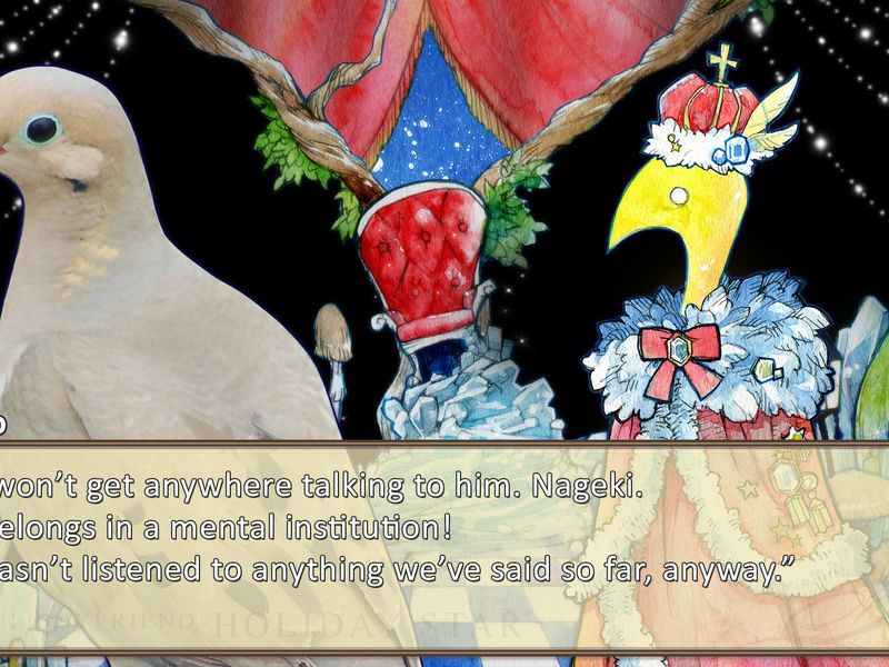 Hatoful Boyfriend Holiday Star — скриншот 2