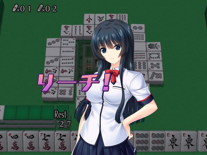 Mahjong Pretty Girls Battle School Girls Edition — скриншот 4
