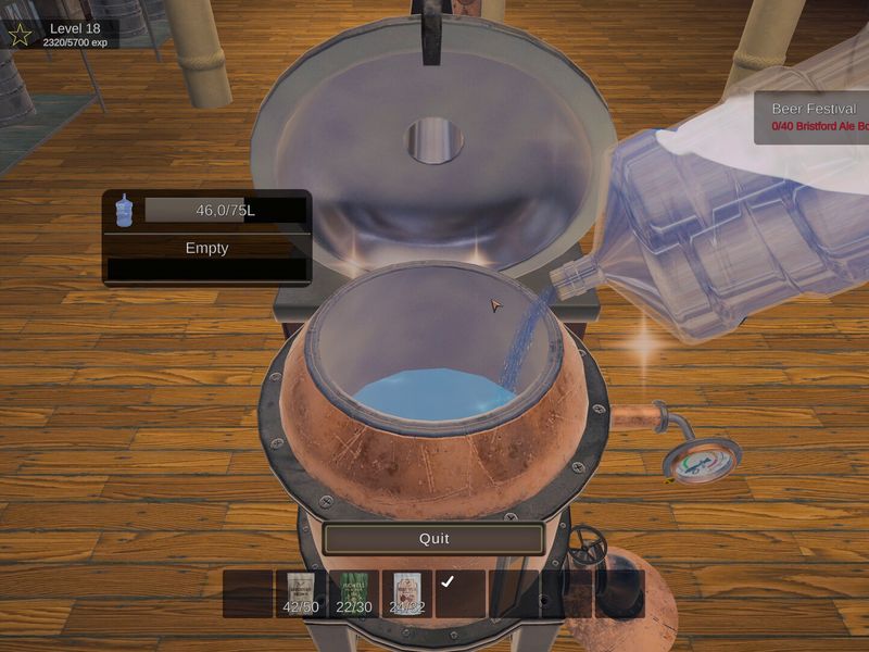 Скриншот 1 — Beer Manufacture Simulator