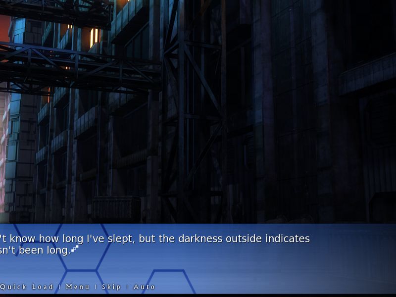 Orion A Sci Fi Visual Novel — скриншот 3