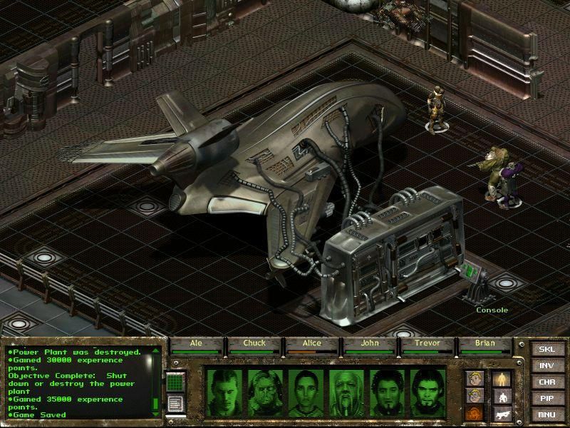 Скриншот 1 — Fallout Tactics Brotherhood of Steel