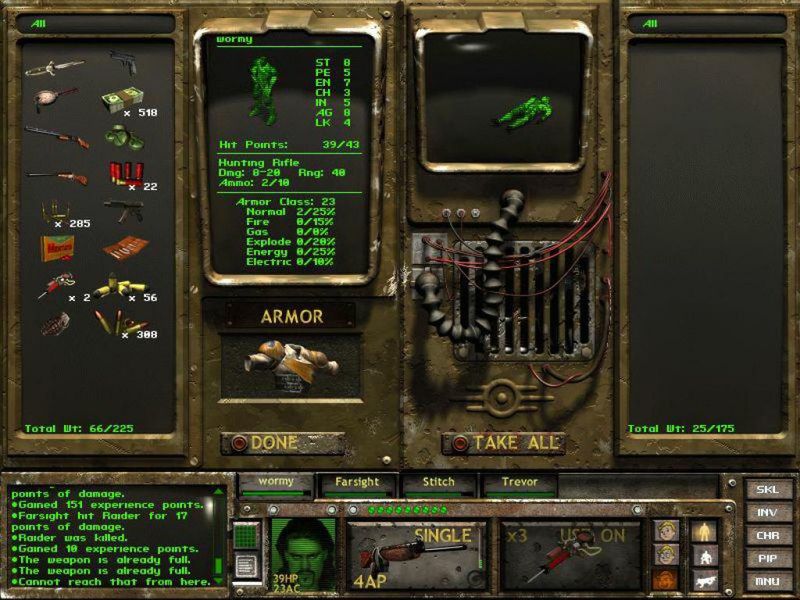 Скриншот 4 — Fallout Tactics Brotherhood of Steel
