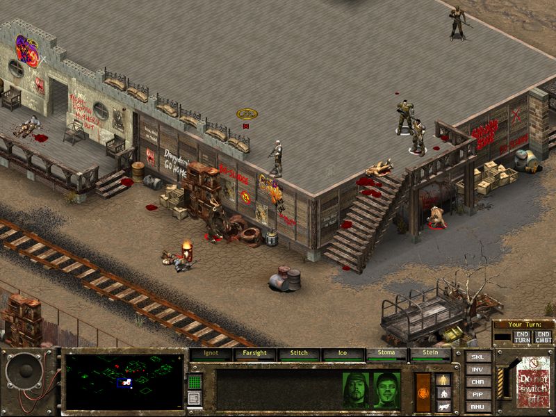 Скриншот 5 — Fallout Tactics Brotherhood of Steel