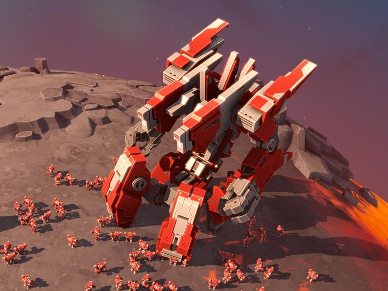 Planetary Annihilation — скриншот 1