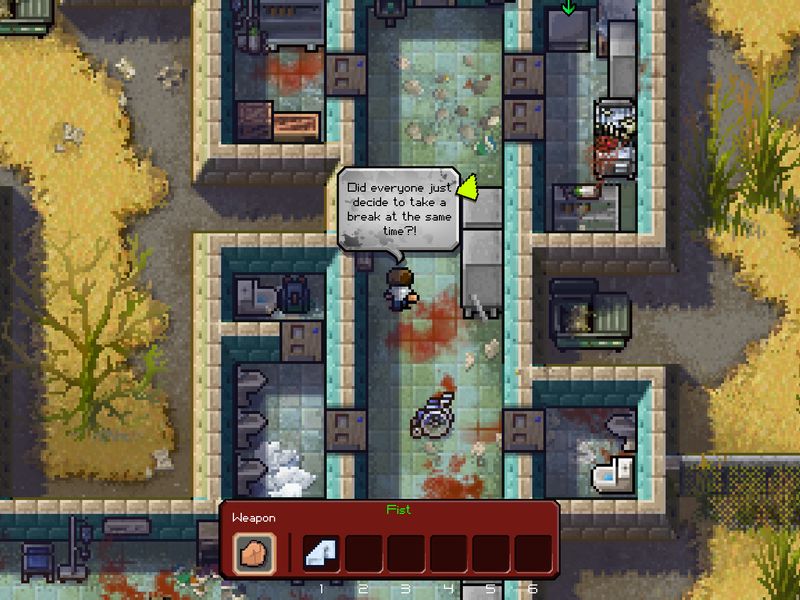 Скриншот 1 — The Escapists The Walking Dead