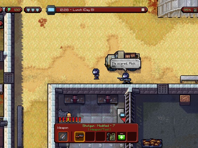 Скриншот 8 — The Escapists The Walking Dead