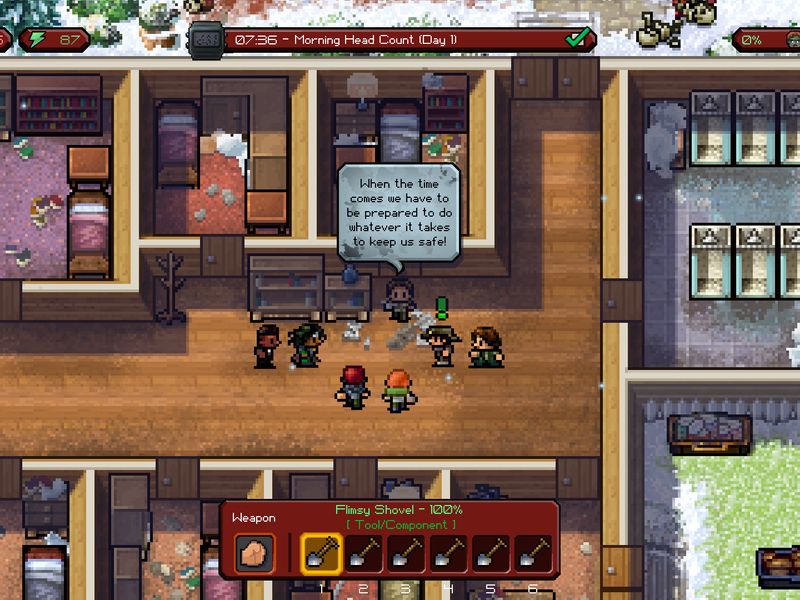 Скриншот 6 — The Escapists The Walking Dead