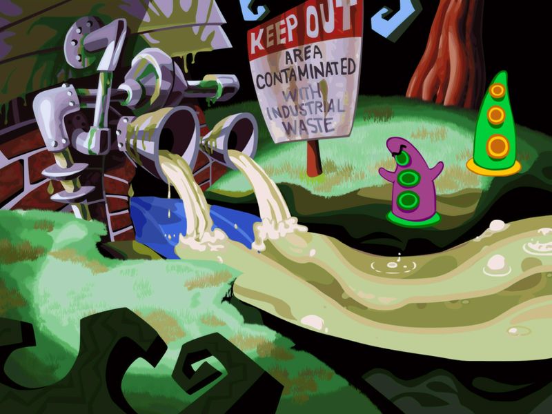 Day of the Tentacle — скриншот 5