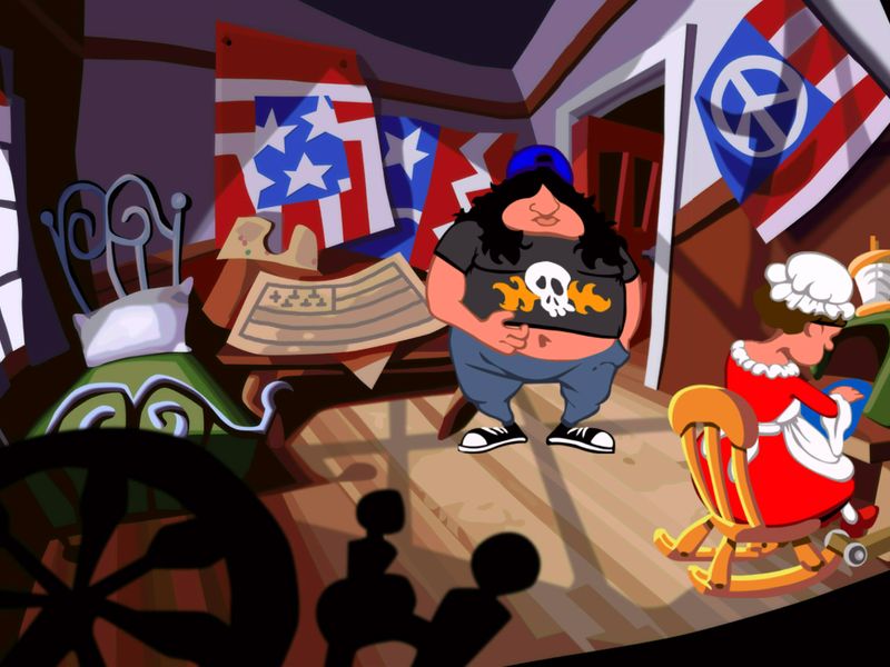 Day of the Tentacle — скриншот 4
