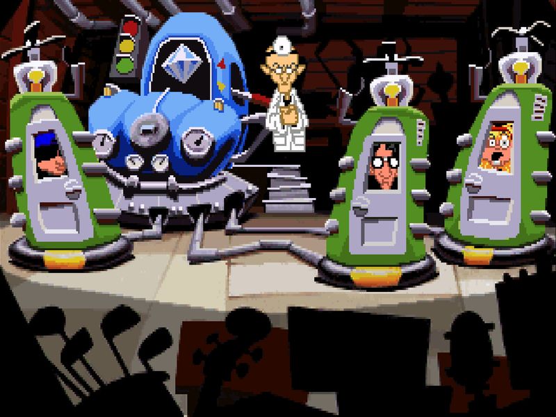 Day of the Tentacle — скриншот 1