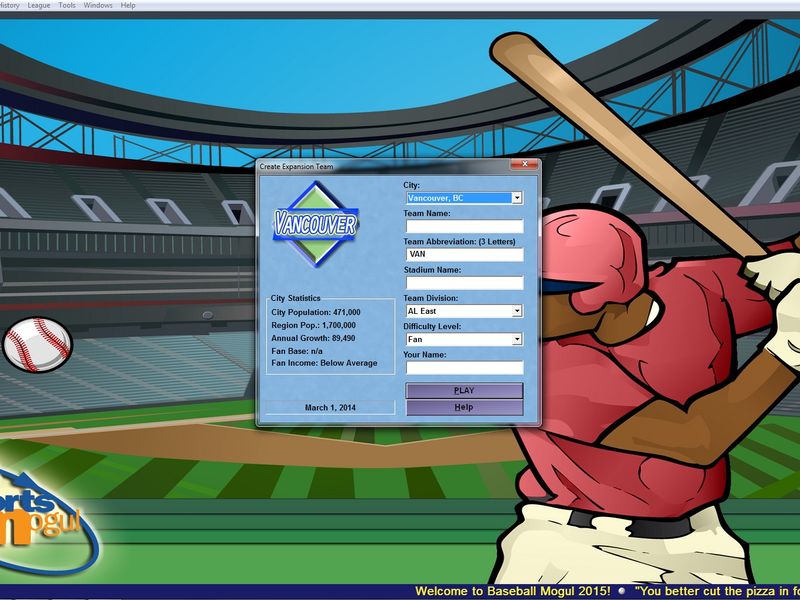 Baseball Mogul 2015 — скриншот 2