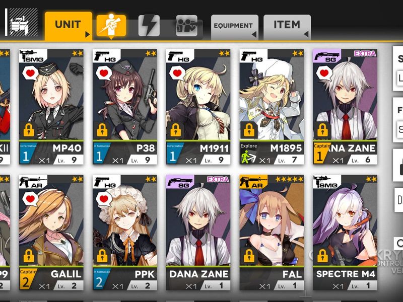 Girls' Frontline — скриншот 2