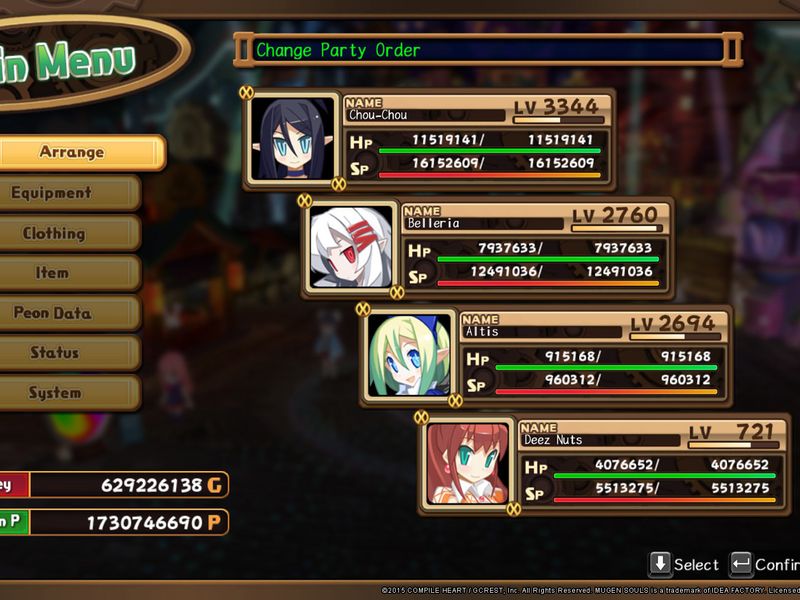 Mugen Souls — скриншот 4