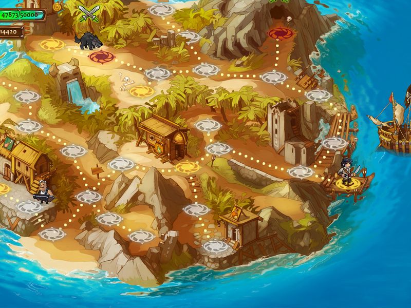 Braveland Pirate — скриншот 2