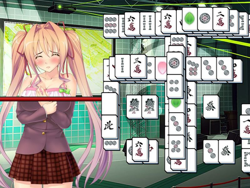 Pretty Girls Mahjong Solitaire — скриншот 3