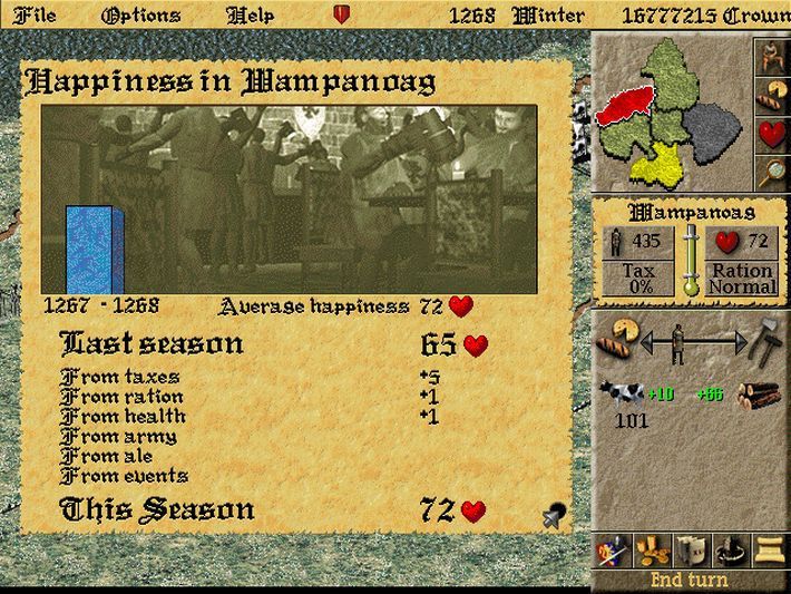 Lords of the Realm II — скриншот 1