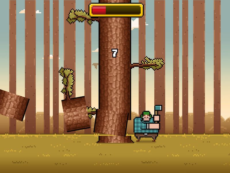 Timberman — скриншот 1