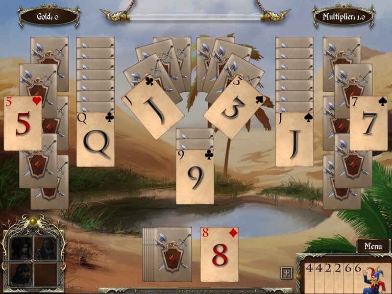 Legends of Solitaire Curse of the Dragons — скриншот 5
