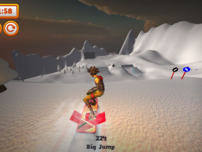 Mad Snowboarding — скриншот 5